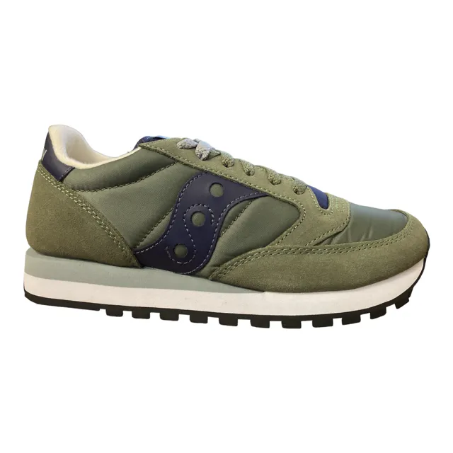 Saucony Originals scarpa sneakers da uomo Jazz Original S2044 653 verde-blu