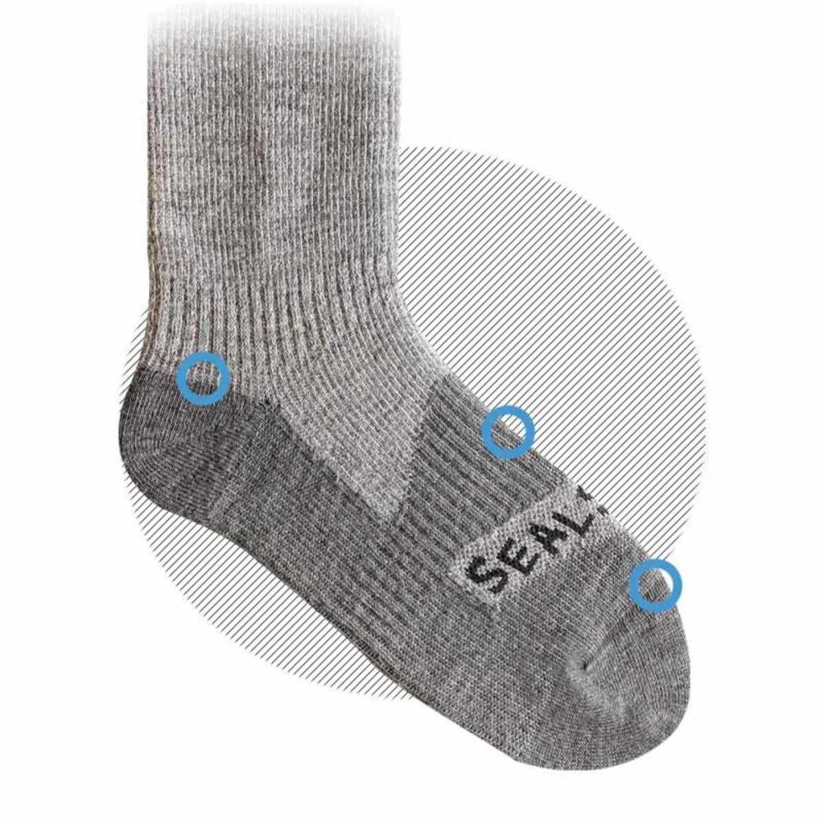 SealSkinz Stanfield Waterproof Extreme Cold Weather Mid Length Socks