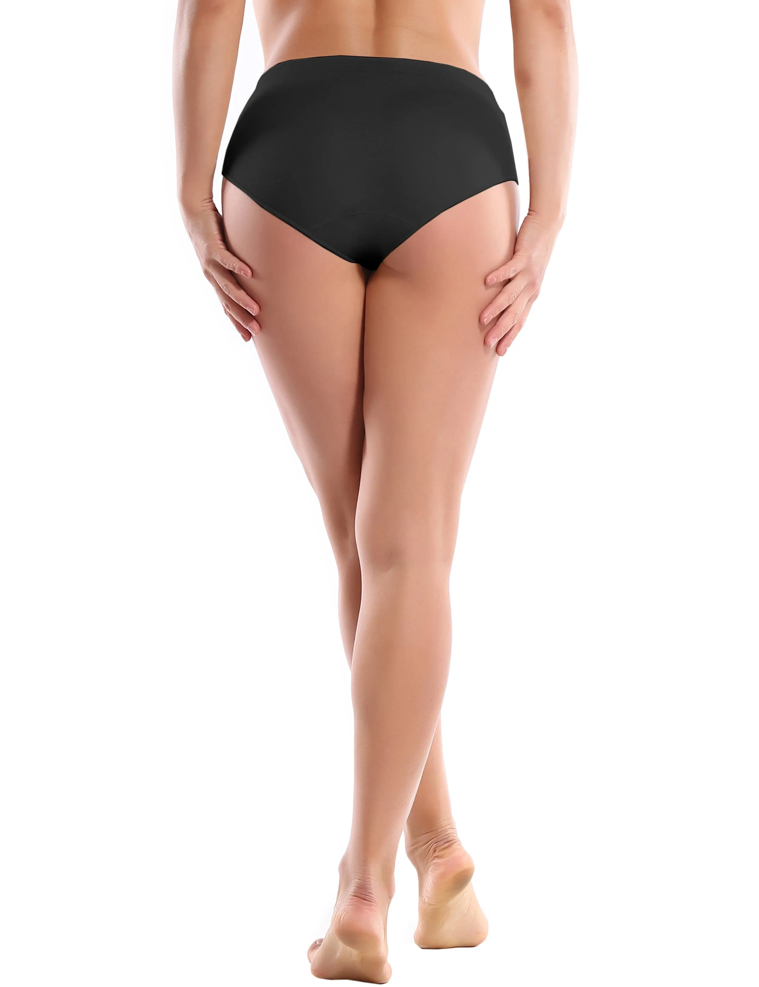 Seamless Sports Bikini Underwear black_Jogging