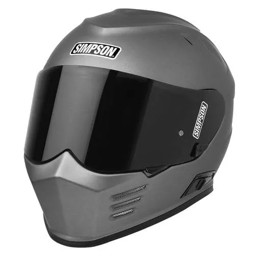 Simpson Ghost Bandit Helmet - Flat Alloy