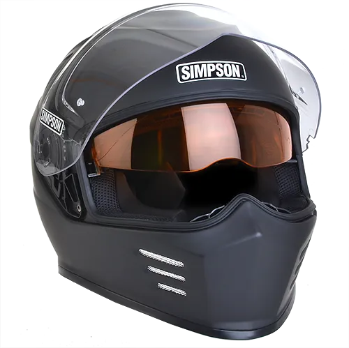 Simpson Ghost Bandit Helmet - Matte Black