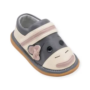 Socks Pink Monkey Shoe