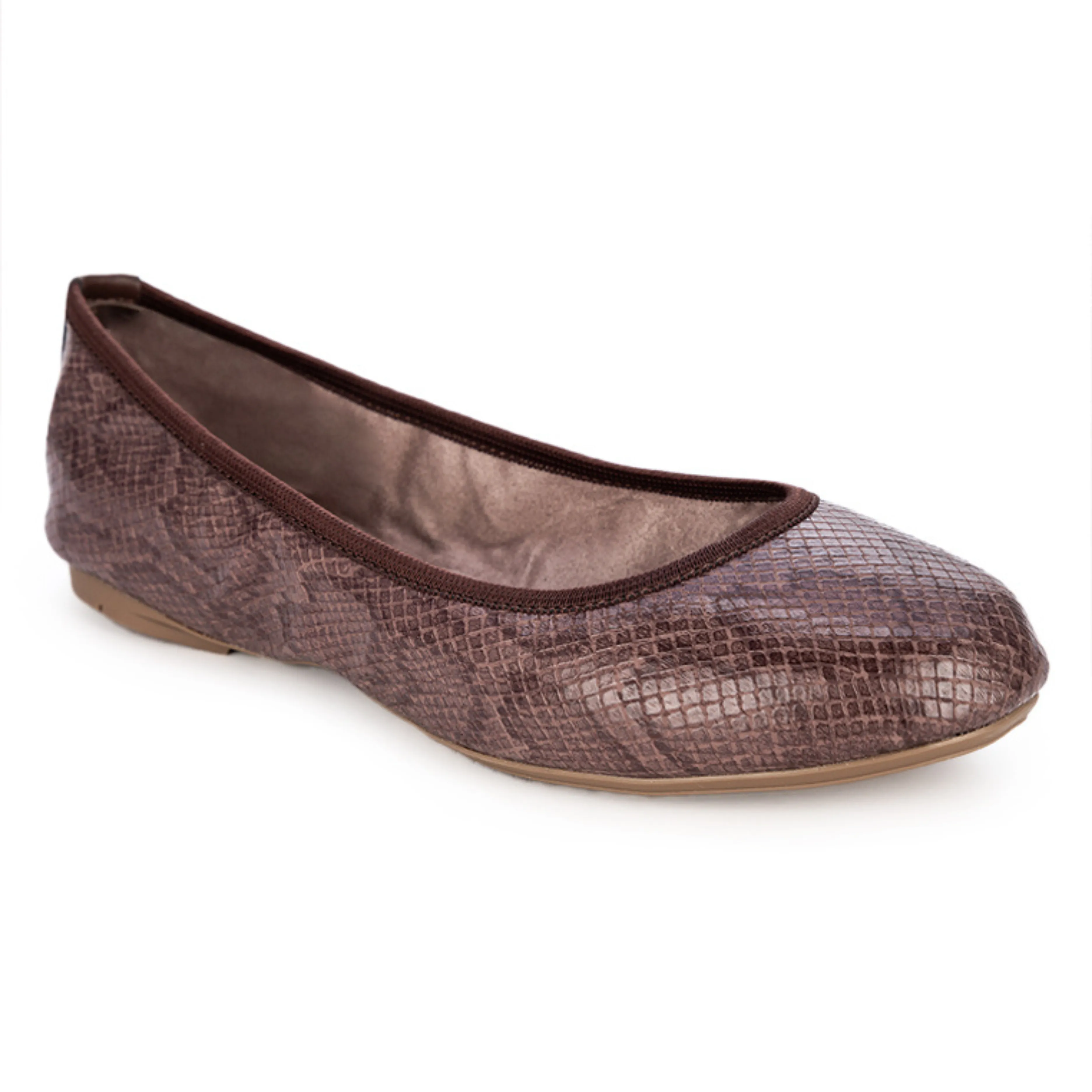 SOPHIA Ballet Flat Shoes - Mushroom Snake