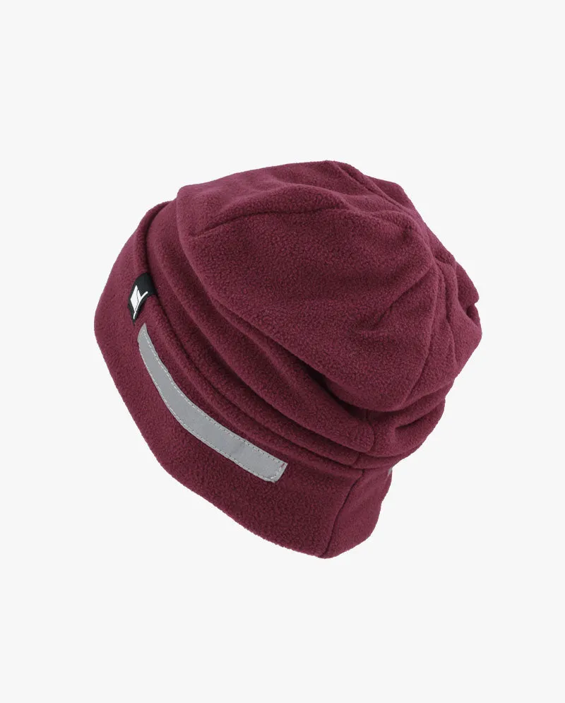 The Hat Depot - Reflective Safety Fleece Beanie