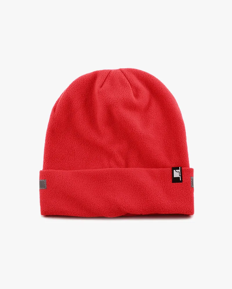 The Hat Depot - Reflective Safety Fleece Beanie