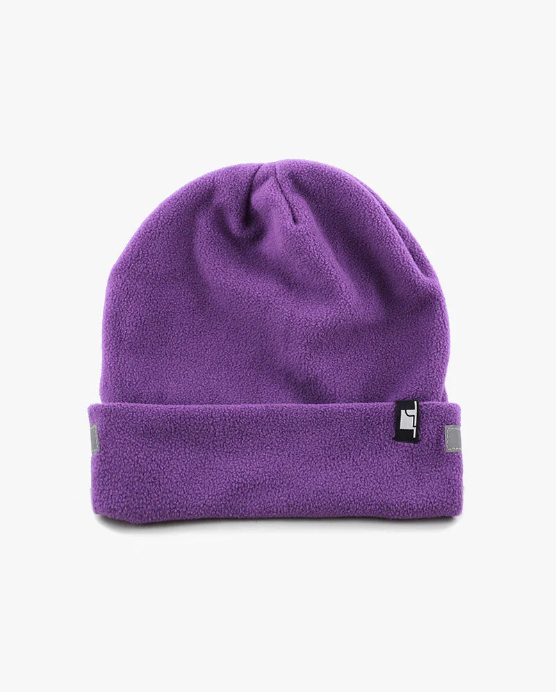 The Hat Depot - Reflective Safety Fleece Beanie