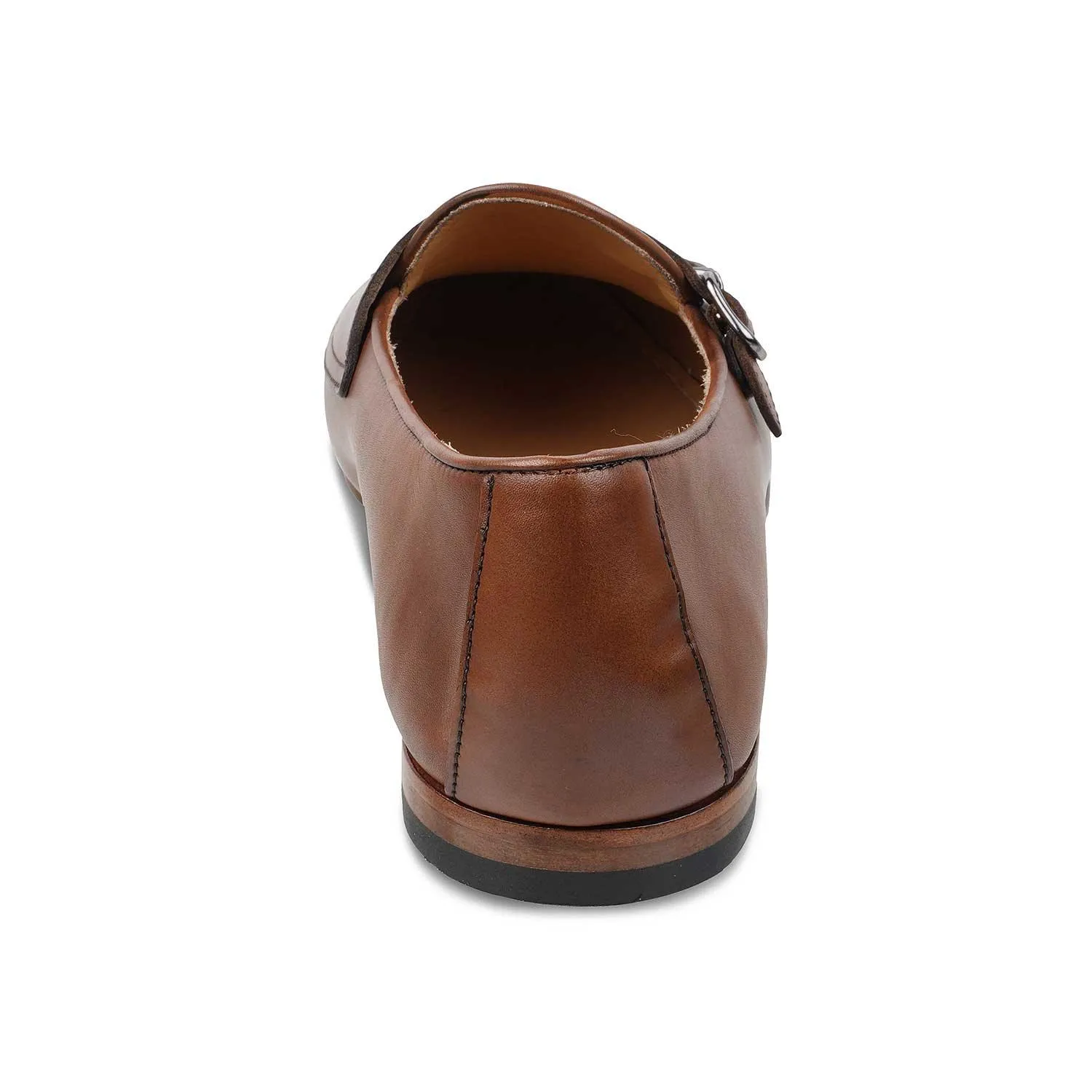 The Maccabeo Brown Men's Handcrafted Double Monk Shoes Tresmode