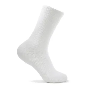 Thorlos Moderate Cushion Crew Walking Socks - White