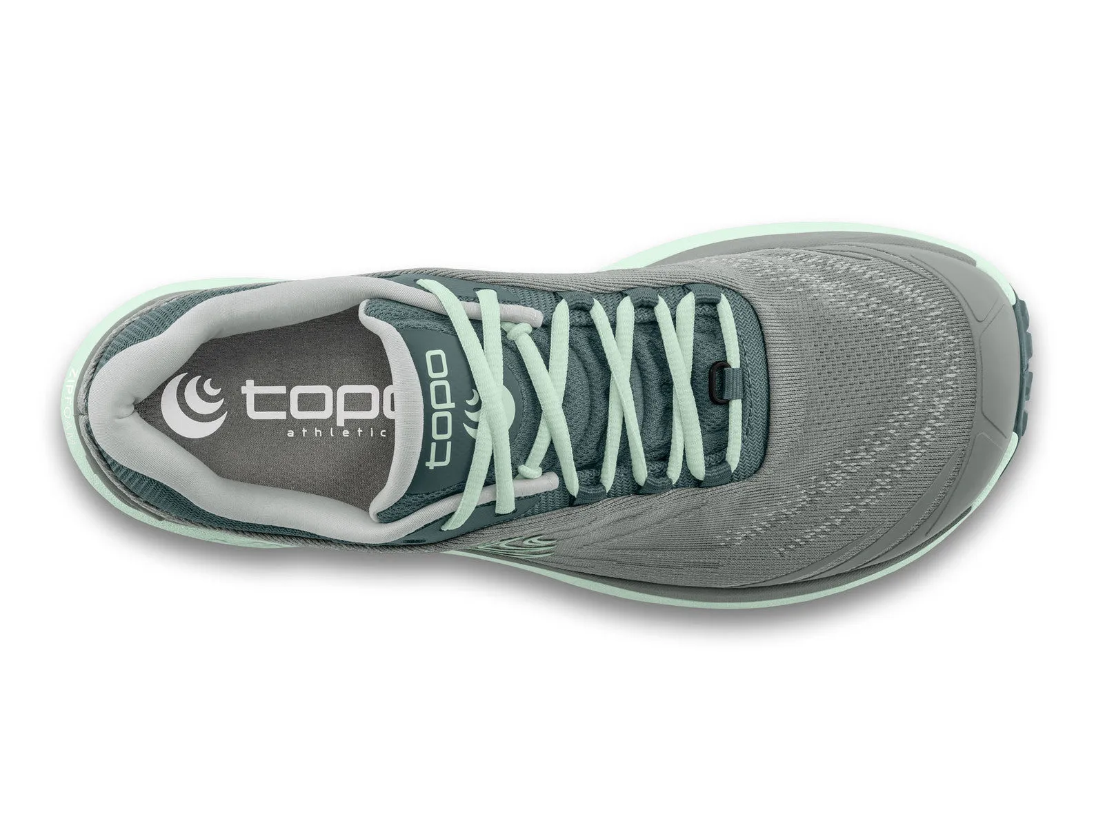 Topo Athletic | Pursuit 2 | Women's | Grey/Mint