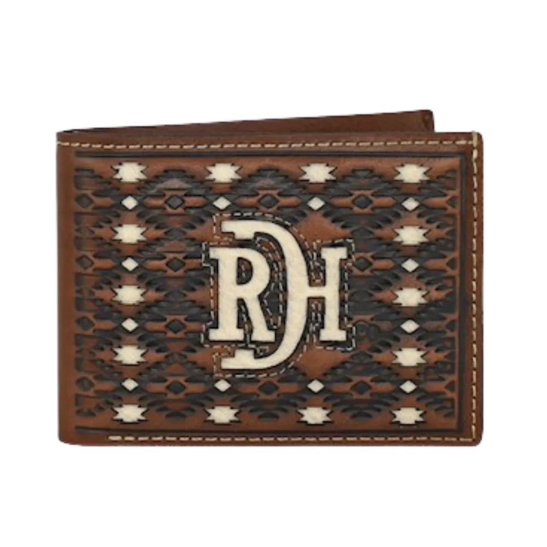 Trenditions Red Dirt Men's Bifold Embossed Wallet