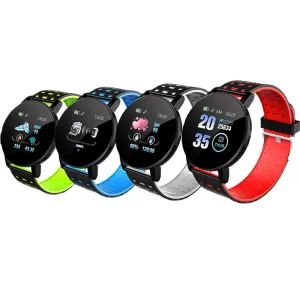 Two-Color Strap Sports Heart Rate Blood Pressure Sleep Monitoring Electronic Bracelet Men and Women Sports