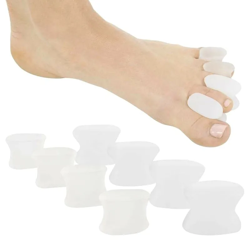 Vive Health Sole Toe Spacers, 8 Pack - White