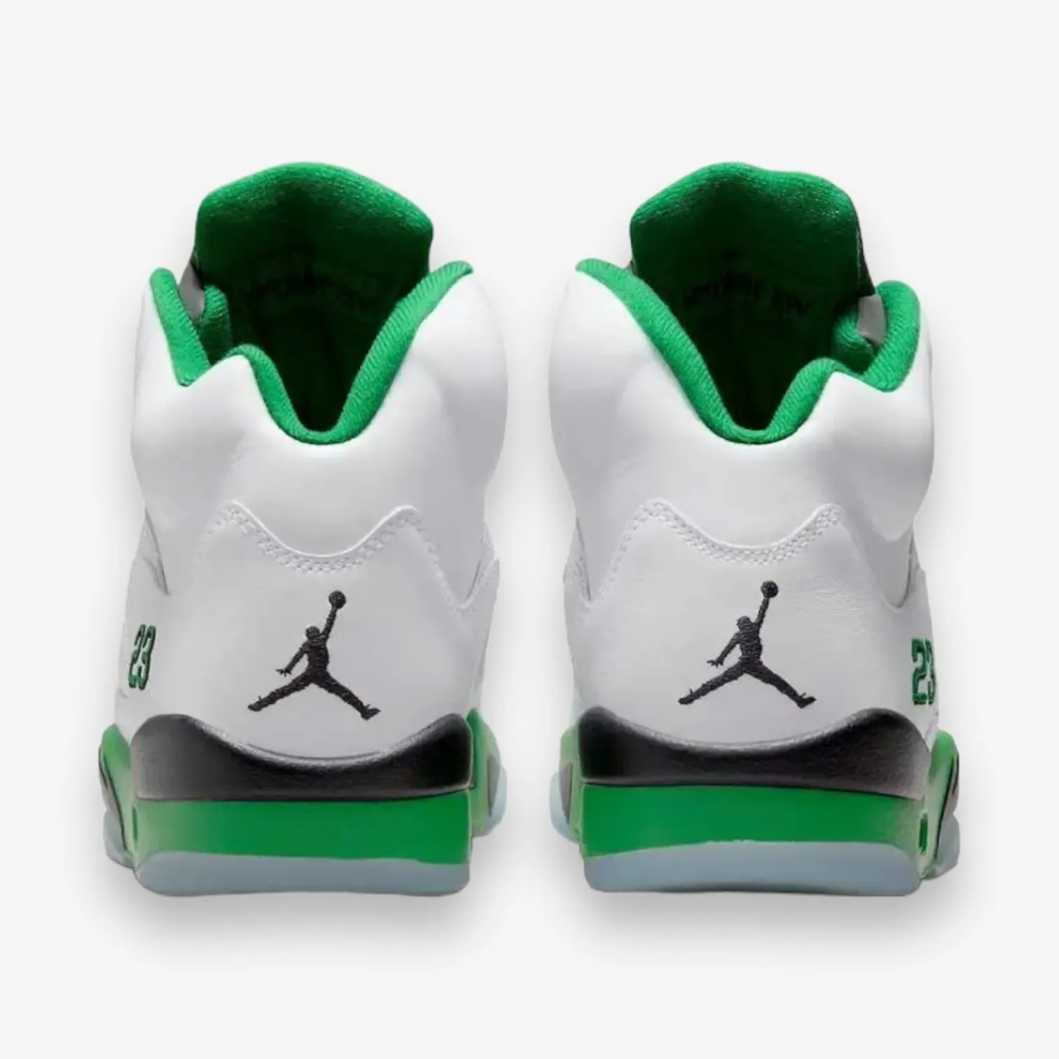 Womens Air Jordan 5 White Lucky Green Black DD9336-103