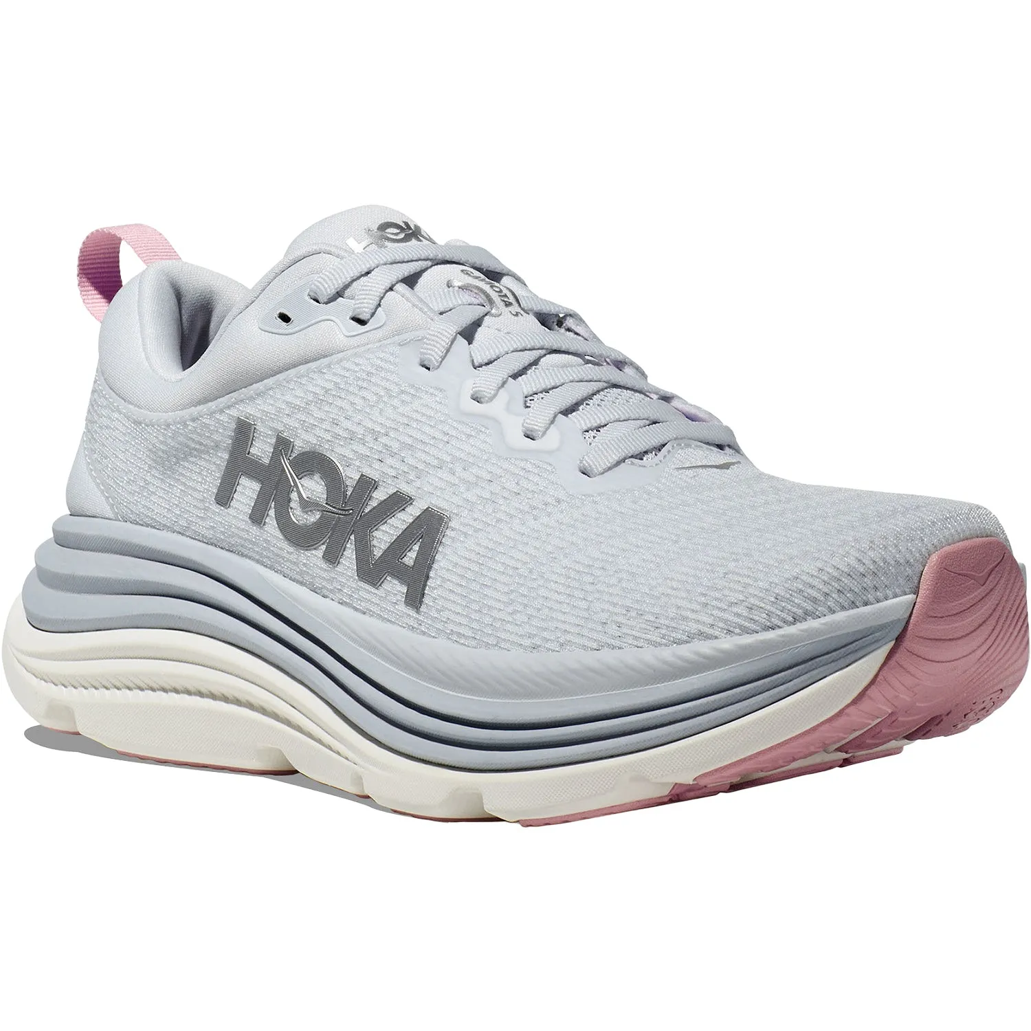 Women's Hoka Gaviota 5 Sea Ice/Pink Twilight Mesh